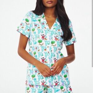 Roller Rabbit Georgia Monkey Polo Pajamas